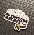 "Adventure Awaits" Single Big Magnet