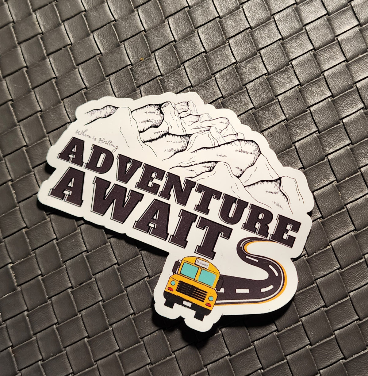 "Adventure Awaits" Single Big Magnet